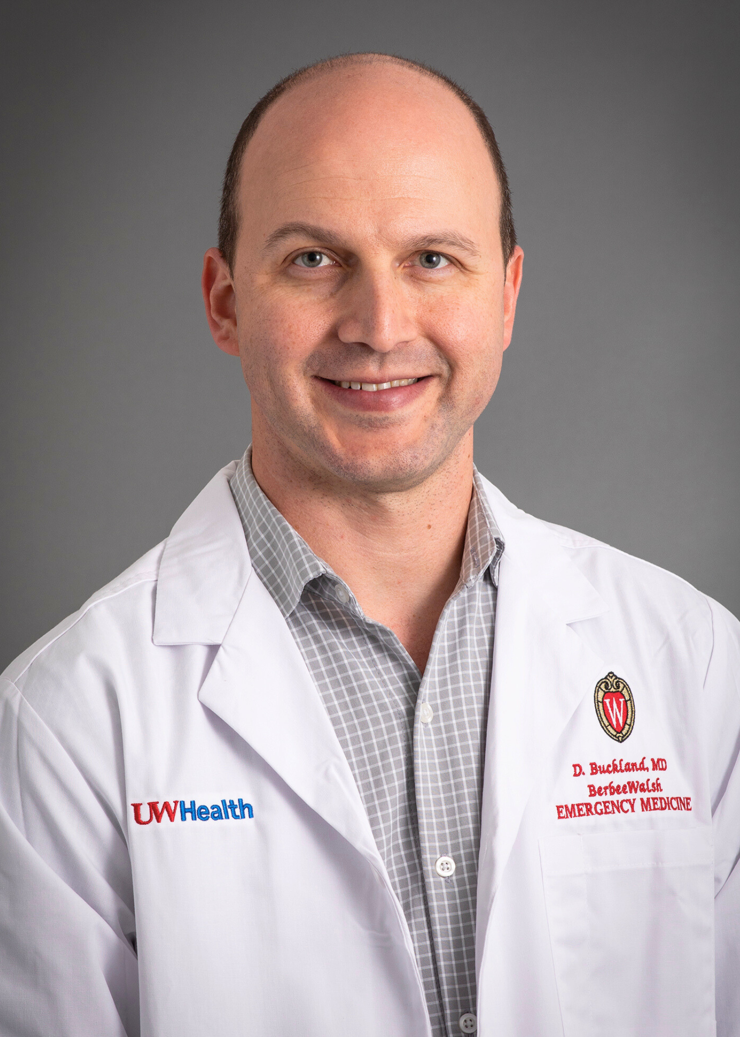 Headshot of Dr. Daniel Buckland.